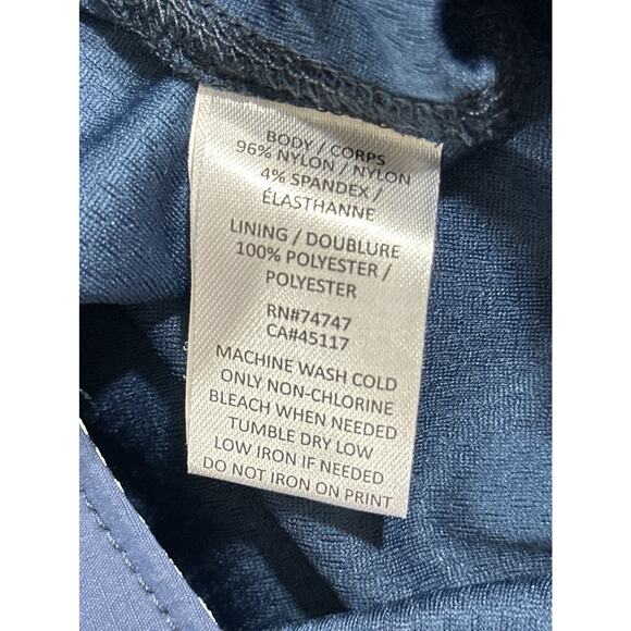 World Wide Sportsman Women’s Size 10 Blue Nylon Spandex Skort Activewear - Picture 6 of 7